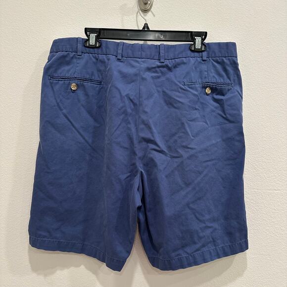 Peter Millar Men's Size 38 Blue 100% Cotton Chino Golf Shorts Casual Preppy - Picture 2 of 7